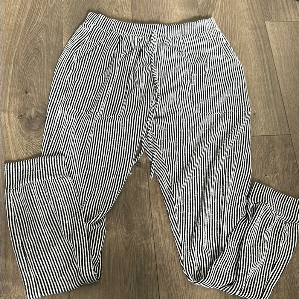 Chic Striped Trousers by Caution To The Wind